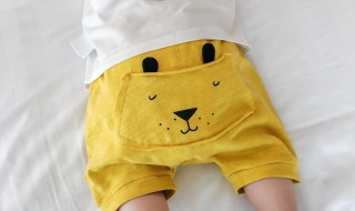 怎样给宝宝做短裤 如何给宝宝做短裤