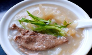 用猪肝煮粥的方法 猪肝粥的做法