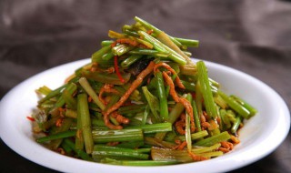炒芹菜做法 炒芹菜的做法介绍