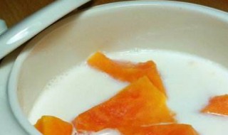 木瓜煮牛奶怎样做 如何做奶煮木瓜