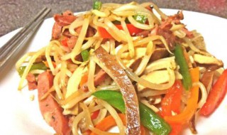 五彩素炒做法 五彩素炒如何做