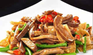 猪肚做法 爆炒猪肚的做法介绍