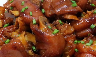 红烧猪蹄怎么烧才好吃 红烧猪蹄怎么做