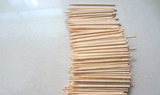牙签怎么做的 牙签怎样做的