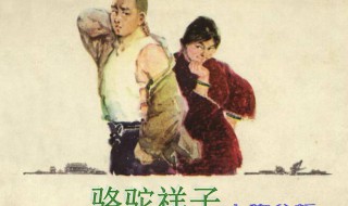 骆驼祥子人物介绍 骆驼祥子主要人物介绍