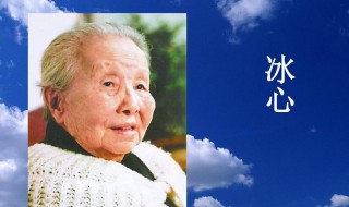 冰心作家简介 冰心作家介绍