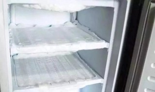 无霜冰柜有霜咋办 教你六步搞定