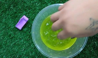 儿童不用胶水做水晶泥 这个方法好用极了