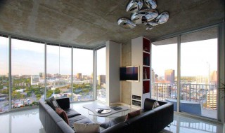 砖混有没有法做客厅落地窗 美丽的装修