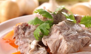 清炖牛排骨的做法 下面我来分享一下我的做法