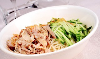 鸡肉拌面家常做法 鸡肉拌面怎么做好吃