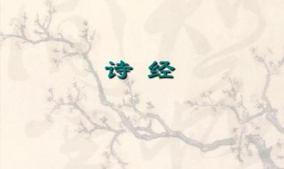 诗经里的唯美句子 《诗经》中的10条唯美句子