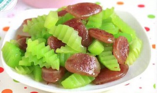 莴笋火腿的做法 你都学会了吗