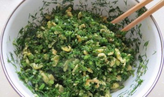 茴香鸡蛋馅怎么调好吃 非常简单的做法