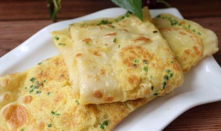 椿芽鸡蛋饼家常做法 五分钟就能做好