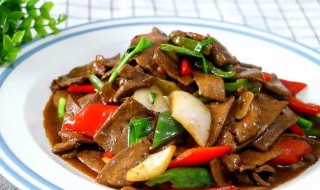 猪肝怎么煮才嫩 送给爱吃的你