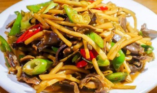 炒竹笋的家常做法 快来看一看