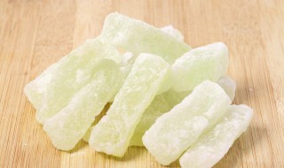 冰糖冬瓜条的做法 方法教给大家