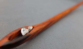 木艺发簪制作 木艺入门做小发簪