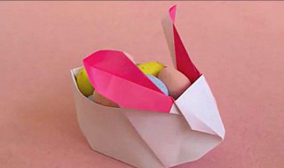 纸兔子的折法 你想学吗