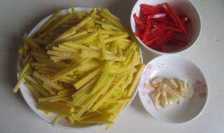 南瓜丝儿做法 做的时候需要加入什么调料