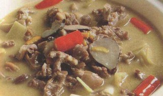 狗肉炖竹笋 狗肉炖竹笋的做法