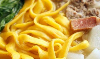 怎样做南瓜面条好吃 做面条的步骤介绍