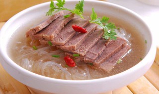 怎样做牛肉粉条汤好吃 做的时候需要什么原料