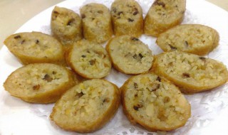 怎样做油炸糯米大肠 如何做油炸糯米大肠