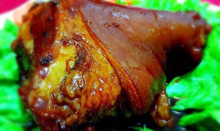 红烧猪肘子的家常做法 红烧猪肘子的家常做法分享