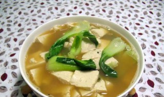 家常豆腐汤 家常豆腐汤简单做法