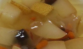 用梨子怎么做汤 用梨子做汤的方法