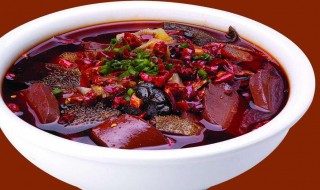 鲜嫩猪血旺怎么做 鲜嫩猪血旺做法