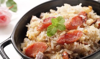 腊味香芋饭如何做 腊味香芋饭制作步骤