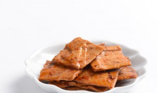 空气炸锅怎样做豆腐干 如何用空气炸锅做出豆腐干？