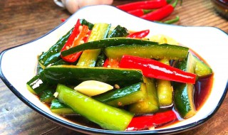 怎样腌制黄瓜 腌制黄瓜方法介绍