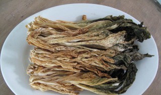 自制干白菜方法 制做白菜干方法