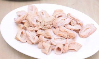 白切肥肠怎么做 白切肥肠的做法