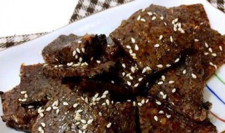 煎猪血块怎么做 煎猪血块的做法