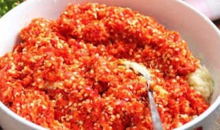 新鲜辣椒怎么做辣椒酱 辣椒酱的做法