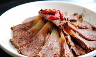牛腱子怎么做 牛腱子的做法