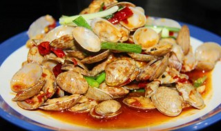 爆炒花蛤的做法步骤窍门 爆炒花蛤的制作方法步骤窍门