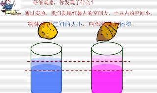 物体所占什么叫物体的体积 物体所占物体的体积叫什么