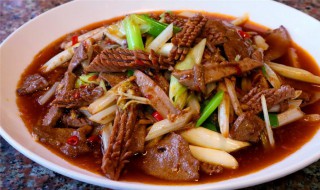 爆炒猪肝腰花的做法 爆炒猪肝腰花怎么做