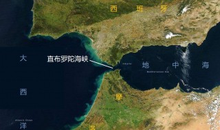 直布罗陀海峡位于哪里 直布罗陀海峡的位置