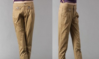 卡其色字母裤配什么上衣 搭配教程