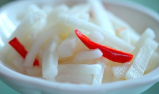 白萝卜腌制方法 白萝卜怎么腌制好吃