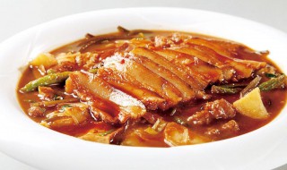 烧肉烩菜家常做法 这样的做很美味哦