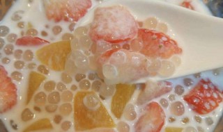 水果西米家常做法 希望大家喜欢