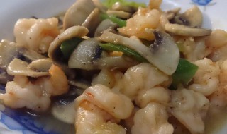 蘑菇炒虾仁的做法 营养丰富味道鲜美